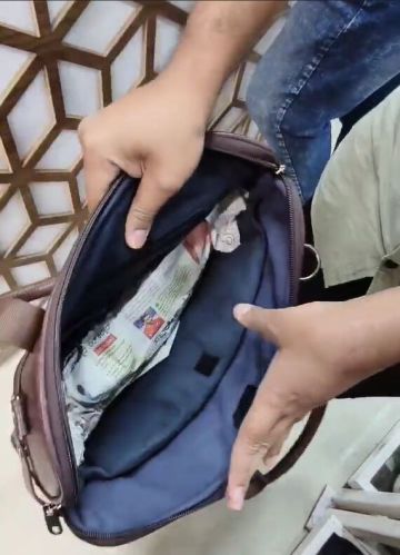 Plain Laptop Leather Bag 15.5 Inch