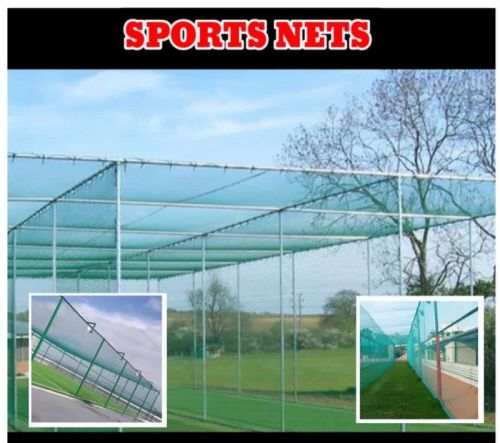 Cricket Practice Nets Standard, Packaging Type : Green for Sports Use