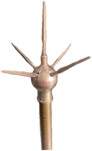 Copper Lightning Arrester, Brand Name : Genric