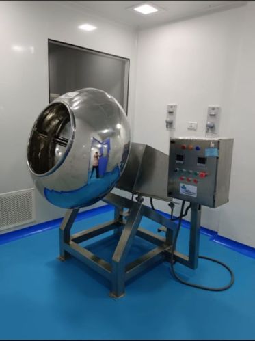 Electric Polished Stainless Steel Coating Pan