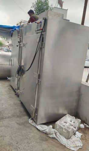 Polished SS Tray Dryer, Material OF Trolley : S.S 304
