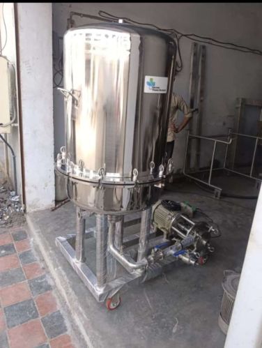 Semi Automatic Electric Zero Hold Up Filter Press, Power : 9-12kw