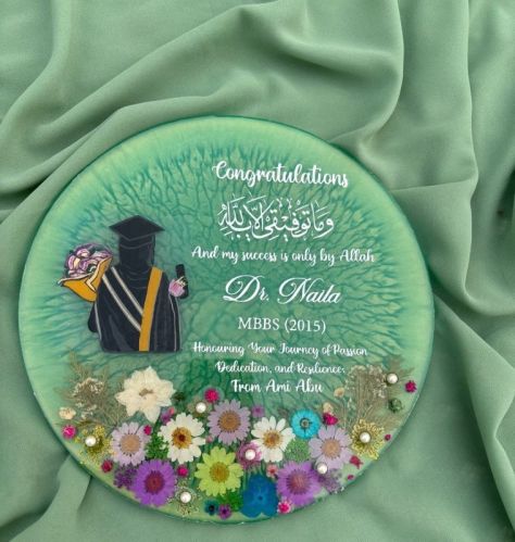 Polished Resin Frame, Brand Name : Novaglofusion 8 inches