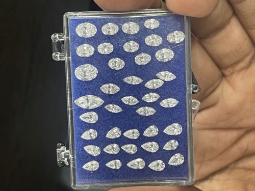 Polished Cvd Loose Diamond, Color : Shiny-white, Silver, White