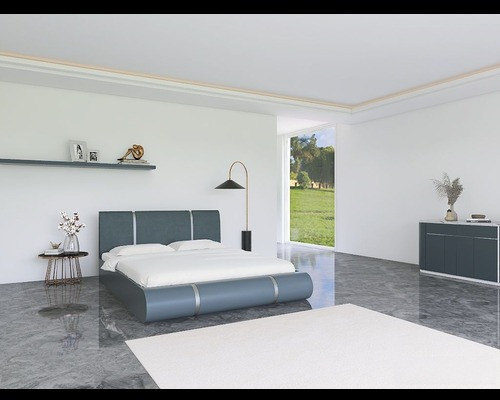 Wooden Curved Bed, Color : White Modern, Frame Material : 15mm High Quality Plywood