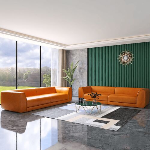 Leather Sofa Set, Brand Name : Shree Brahmani Furniture