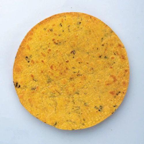 Roasted Methi Khakhra, Color : Brownish, Taste : Salty For Human Consumption