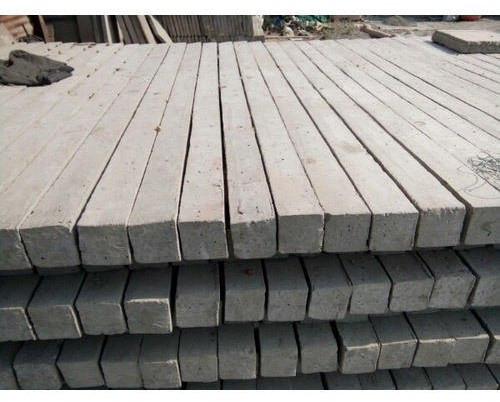 Polished rcc fencing poles