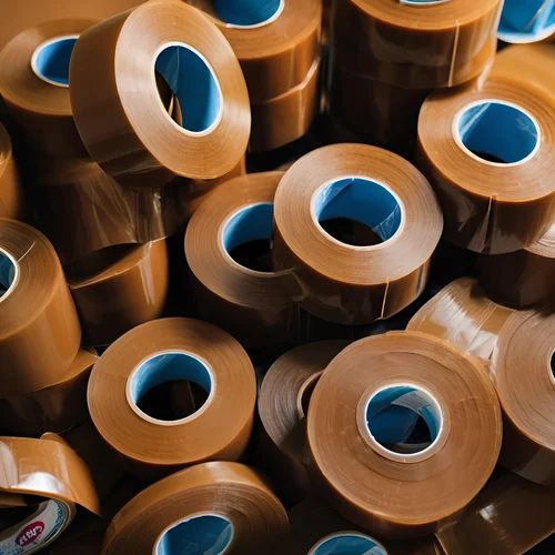 Plain BOPP Tape, Color : Brown, Packaging Type : Corrugated Box, Tape Width : 0-20 Mm