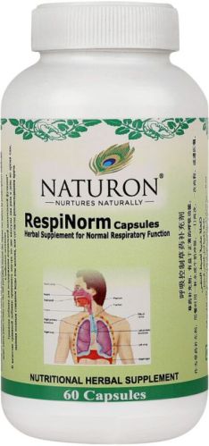 Naturon Respinorm Capsules, Grade Standard : Ayurvedic Grade, Packaging Type : Plastic Bottle For Nutritional Protein Supplement