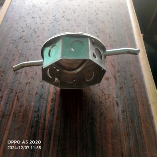 Polished Metal Fan Box, Packaging Type : Green