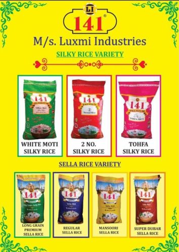 Soft Organic 141 Silky Rice, Color : White For Human Consumption., Food, Cooking