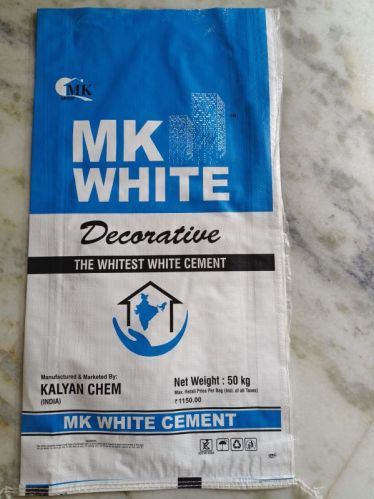 Mk Birla Decorative White Cement, Packaging Type : Bags