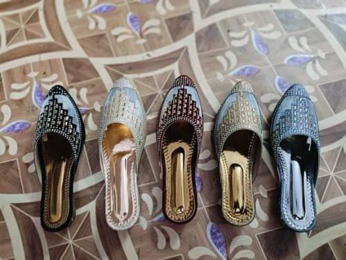 Embroidered Ladies Jutties Party Wear, Wedding Wear