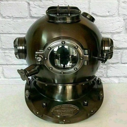 Us Navy Mark V Vintage Divers Helmet