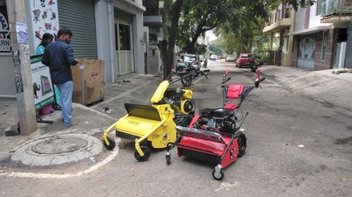 Stubble Mower Machine For Garden Riding, Grass Cutting