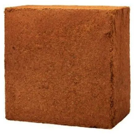 Brown Coco Peat Block, Shape : Square