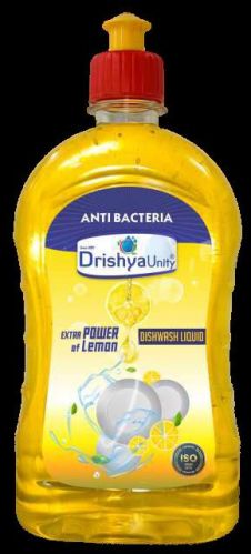 Drishyunity 250ml Lemon Dishwash Liquid, Packaging Type : Plastic Bottle