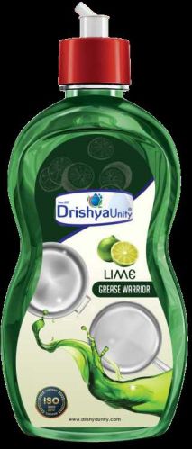 Drishyunity 500ml Lime Dishwash Liquid, Packaging Type : Plastic Bottle