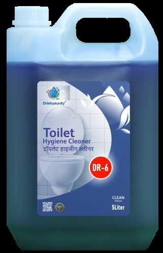 Drishyunity DR-6 Liquid Toilet Cleaner 99%, Packaging Size : 5 Litre, Packaging Type : Plastic Can
