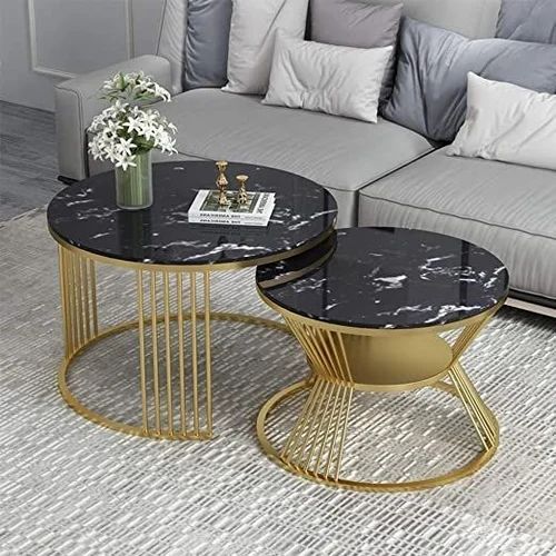 Plain Nesting Tables, Shape : Round, Packaging Type : Brown