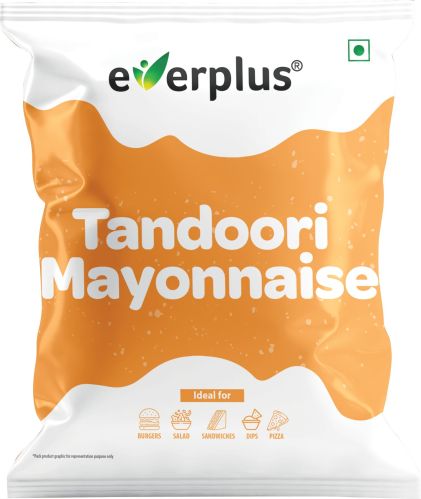 Everplus Tandoori Mayonnaise, Color : White, Packaging Type : Plastic Pouch, Form : Paste