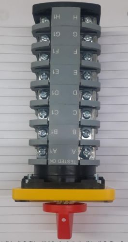 Power Coated Rotary Switch-200A, Color : Brown for Industrial