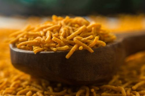 Aloo Bhujia, Packaging Type : Yellow for Snacks