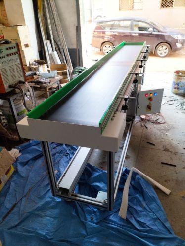 MS Powder Coated Belt Conveyors Mediam, Brand Name : STBPTA