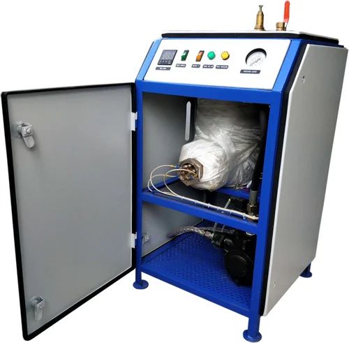 Snyter Electric Industrial Steam Boiler Machine, Color : Blue White