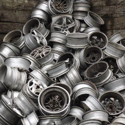 Aluminium Wheel Scrap, Color : Silver For Recycling Use