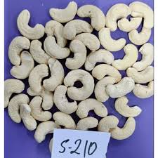 S210 Cashew Nuts, Color : Creamy, Certification : FSSAI