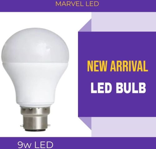 Plastic LED Light Bulb, Lighting Color : Marvel