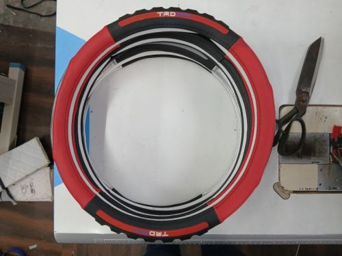 Printed PU Leather Luxury Steering Wheel Covers, Brand Name : Sailico