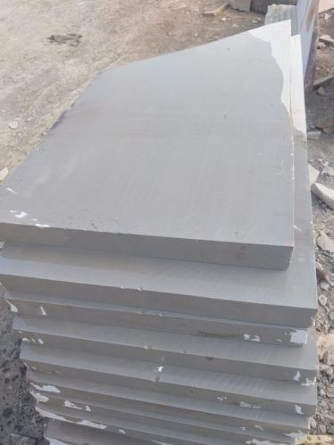Natural Polished Blue Limestone, Stone Form : Solid