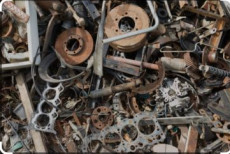 Iron scrap, Condition : Used, Waste, Packaging Type : Black