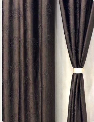 Coffee Brown Tree Emboss Curtain Window 5 Ft, Door 7 Ft, Long Door 9 Ft, Speciality : Impeccable Finish