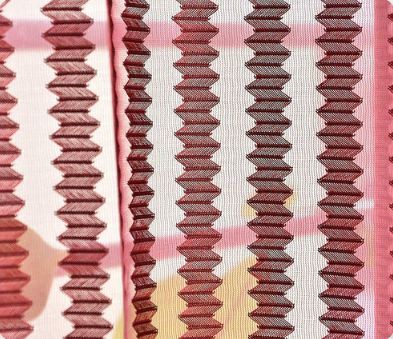 Maroon Net Tissue Sheer Curtain