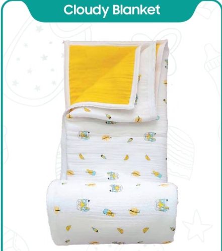 Printed Baby Blankets, Packaging Type : White