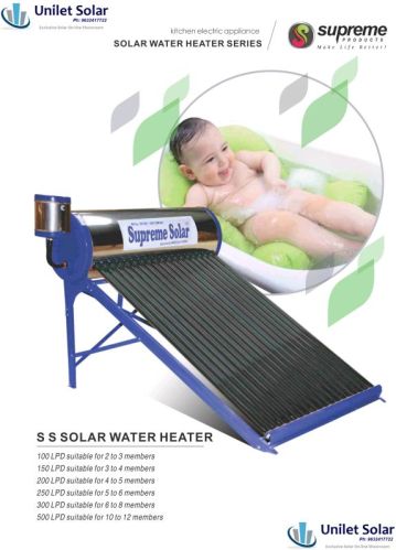 Solar Water Heater for Industrial