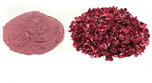 Dried Red Rose powder and Petals, Purity : 100 %