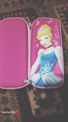 Pencil Box, Shape : Rectangular, Packaging Type : Pink for Student Use