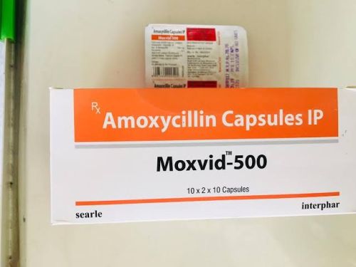 Cipmox Amoxicillin Capsule 500mg, Grade Standard : Cadila