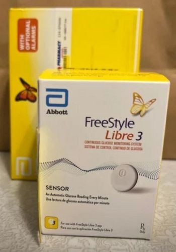 Freestyle Libre 3 Sensor, Packaging Type : White