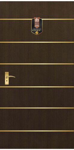 Golden SS Profile Laminated Mica Door By Highwood Hw 503