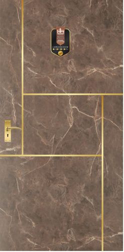 Golden SS Profile Laminated Mica Door By Highwood Hw 505