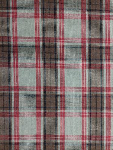Checked Twill Fabric