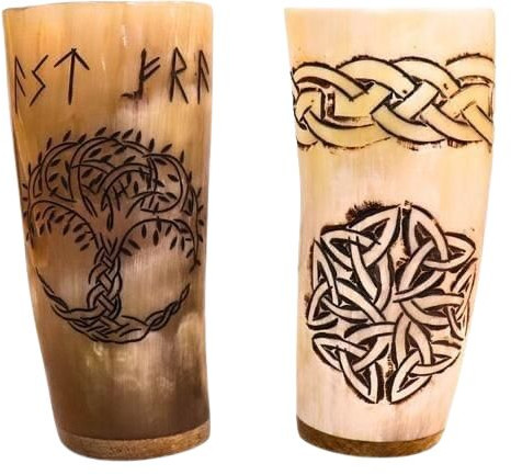 Buffalo Horn Mug, Brand Name : AR ENTERPRISES