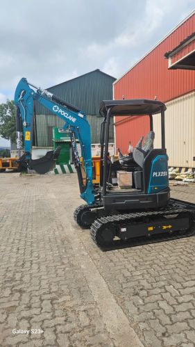 Manual Mechanical HIGH STRENGTH STEEL POCLANE PLX29U Mini Excavator