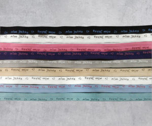 Digital Screen Printed Elastic Tape Multisize